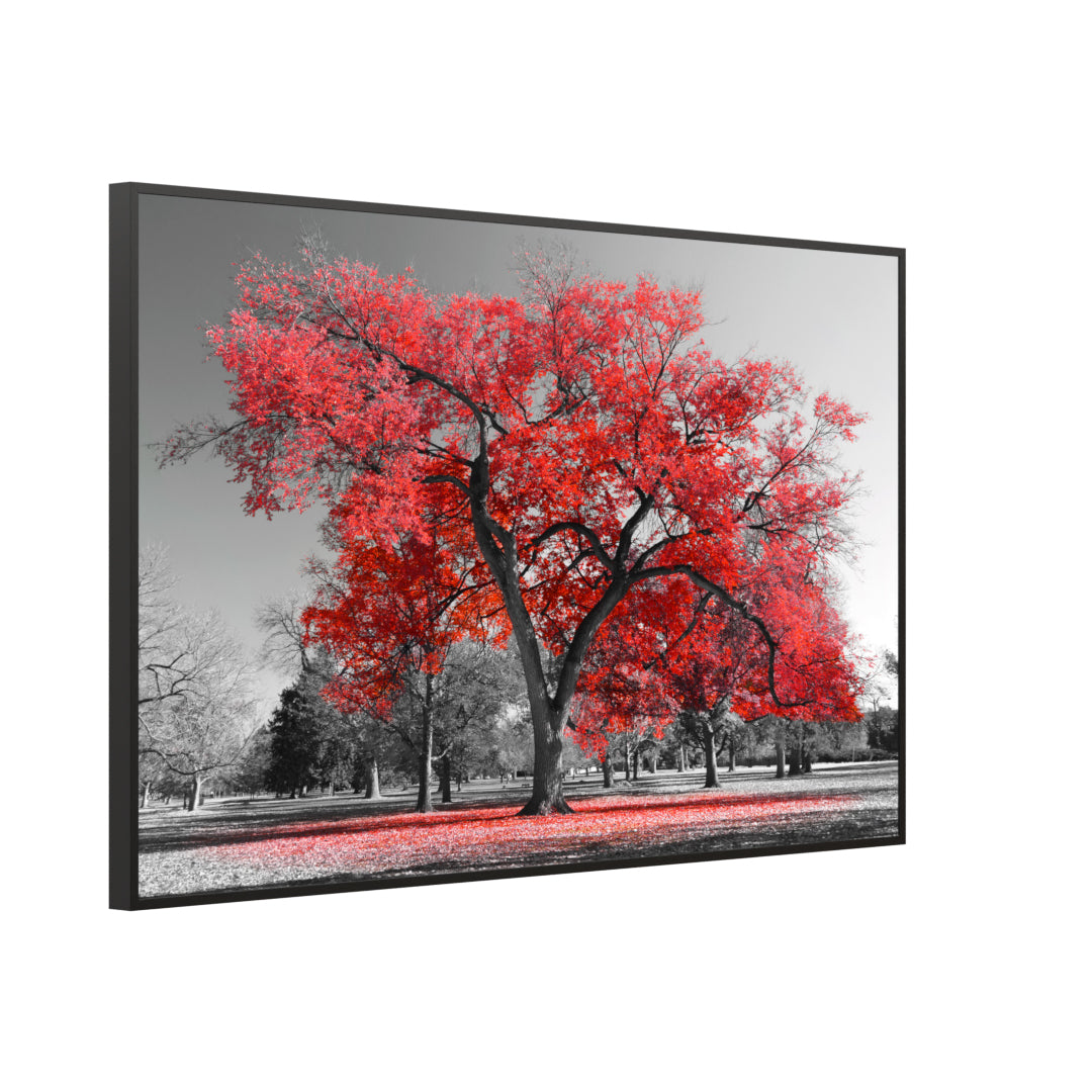 Bild Infrarotheizung 350-1200W Motiv 010 roter Baum