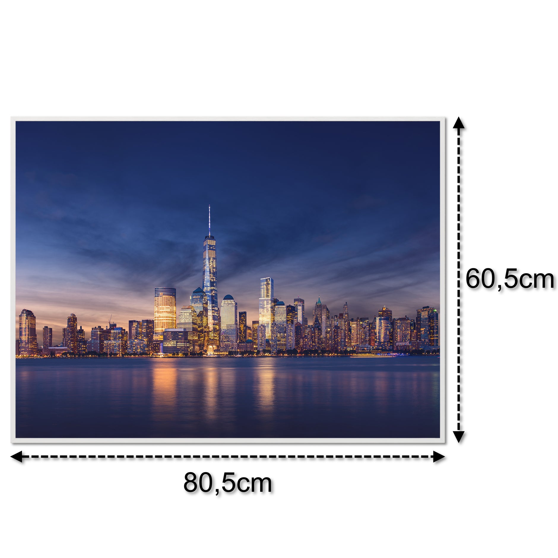 Bild Infrarotheizung 350-1200W Motiv 011 New York Tower One