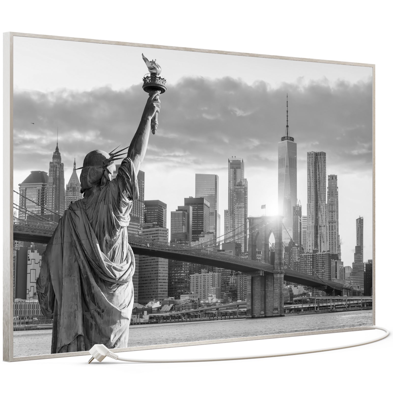 Bild Infrarotheizung 350-1200W Motiv 014 New York Freiheitsstatue