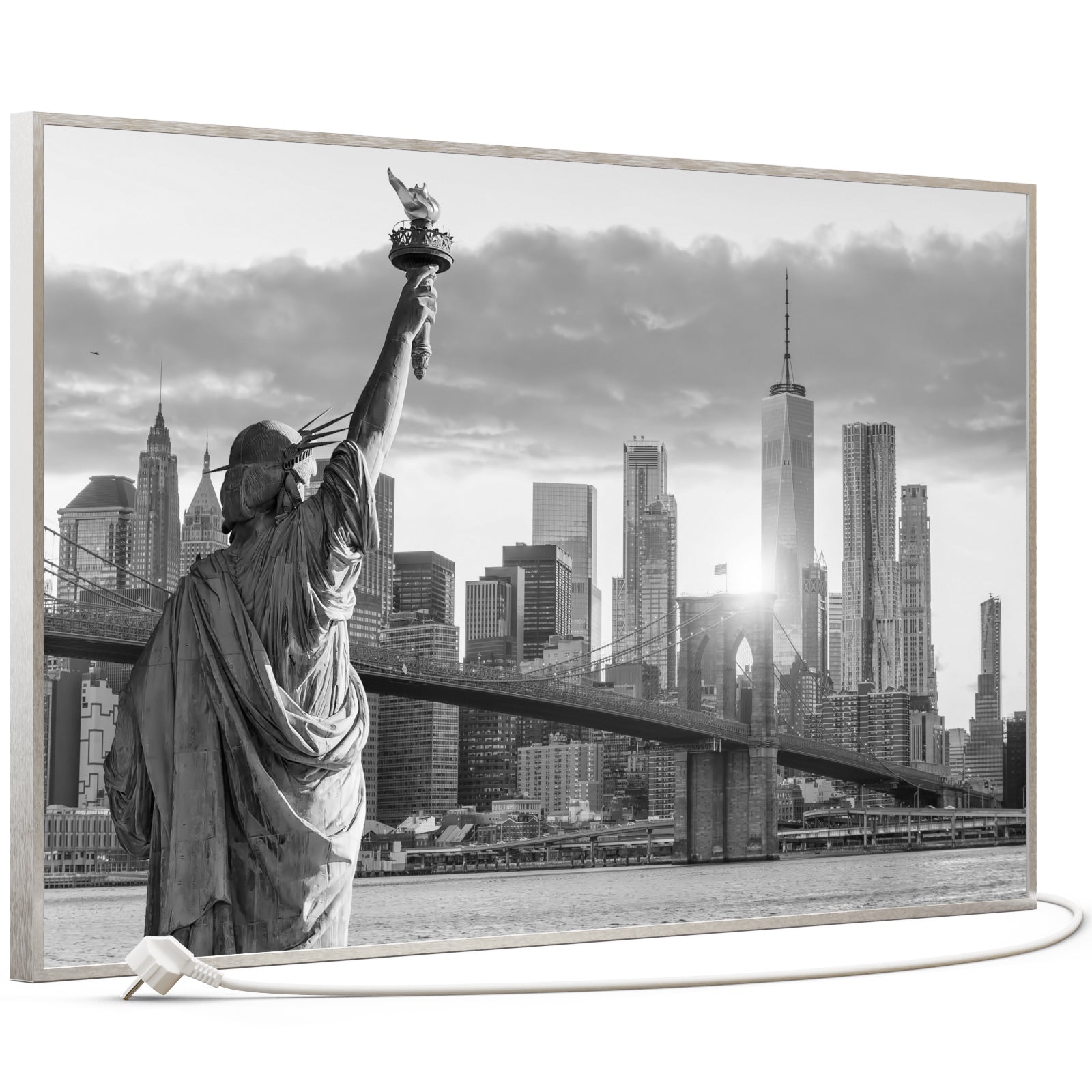 Bild Infrarotheizung 350-1200W Motiv 014 New York Freiheitsstatue