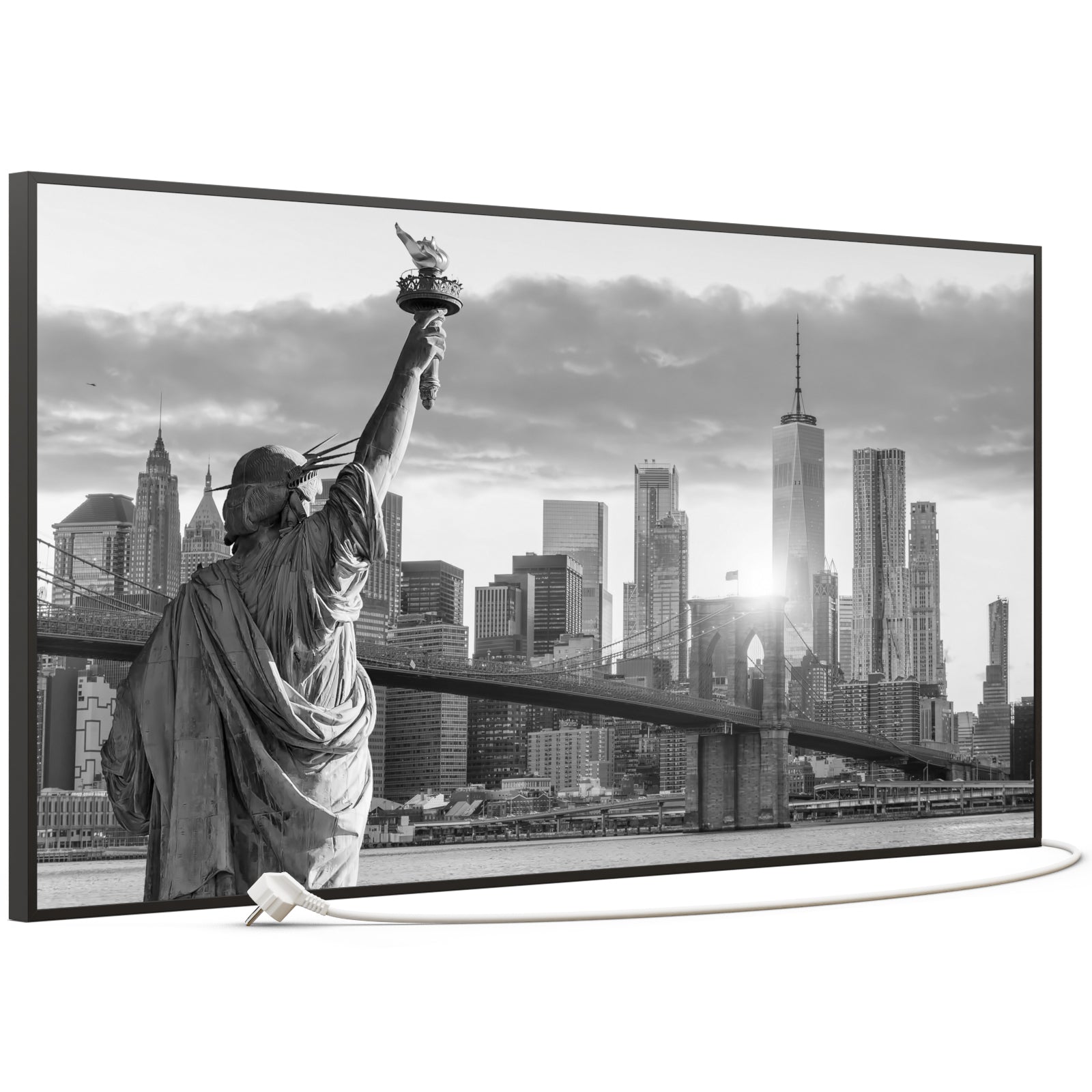 Bild Infrarotheizung 350-1200W Motiv 014 New York Freiheitsstatue