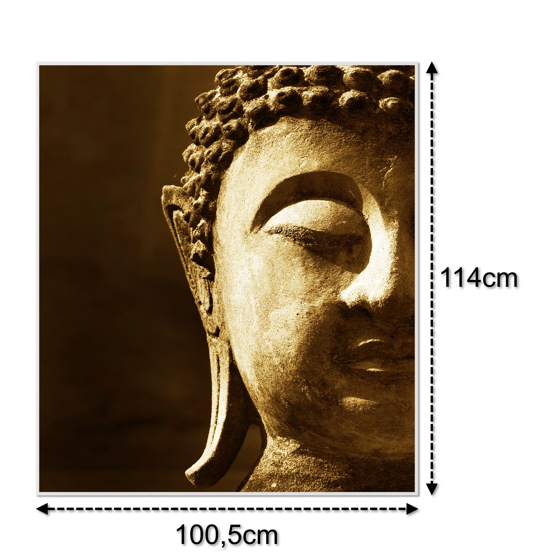 Bild Infrarotheizung 350-1200W Motiv 025H Buddha