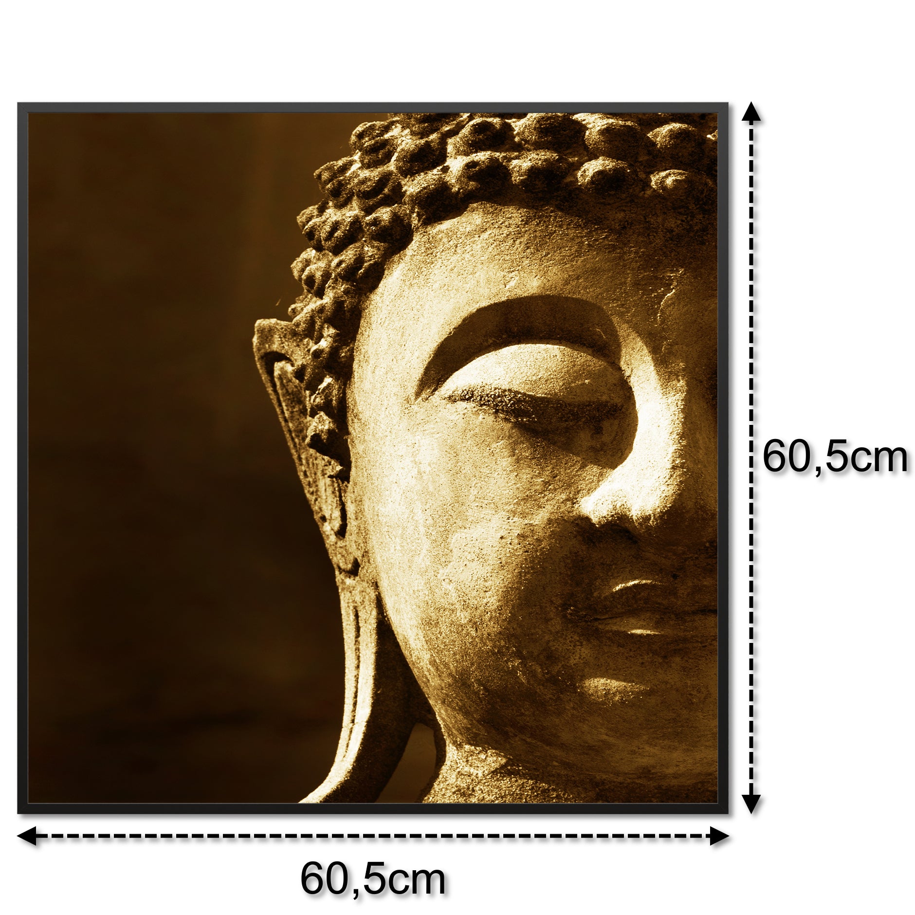 Bild Infrarotheizung 350-1200W Motiv 025H Buddha