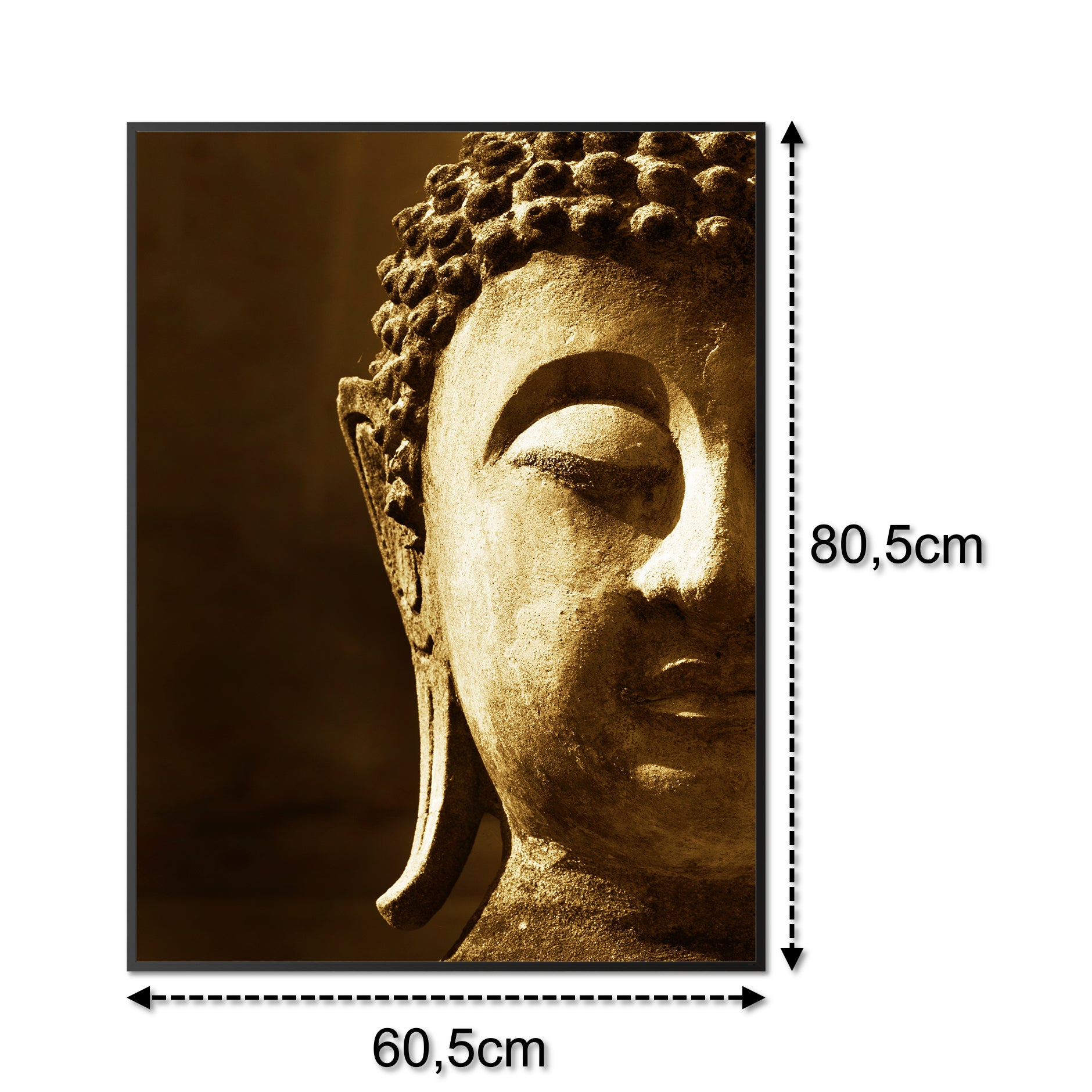 Bild Infrarotheizung 350-1200W Motiv 025H Buddha