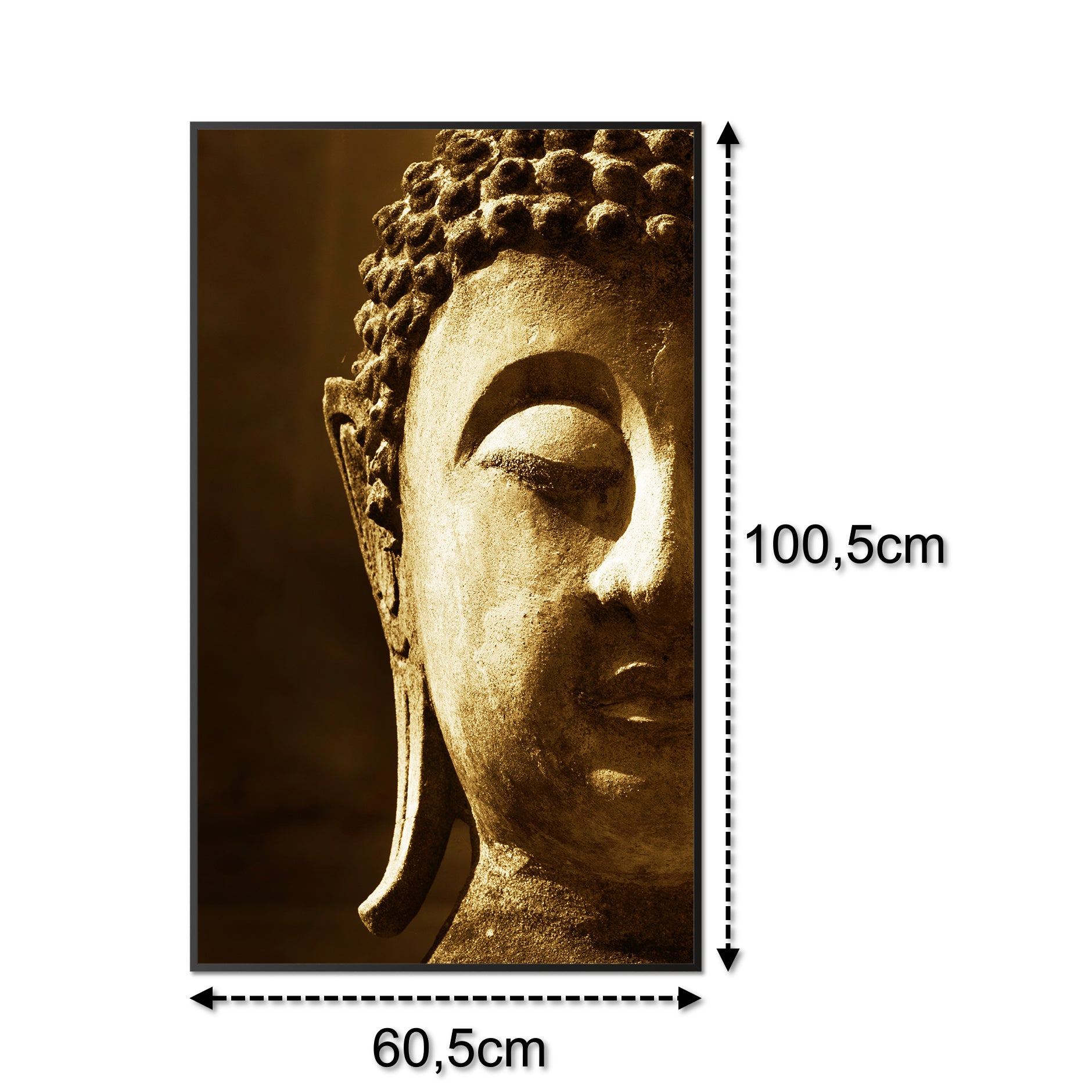 Bild Infrarotheizung 350-1200W Motiv 025H Buddha