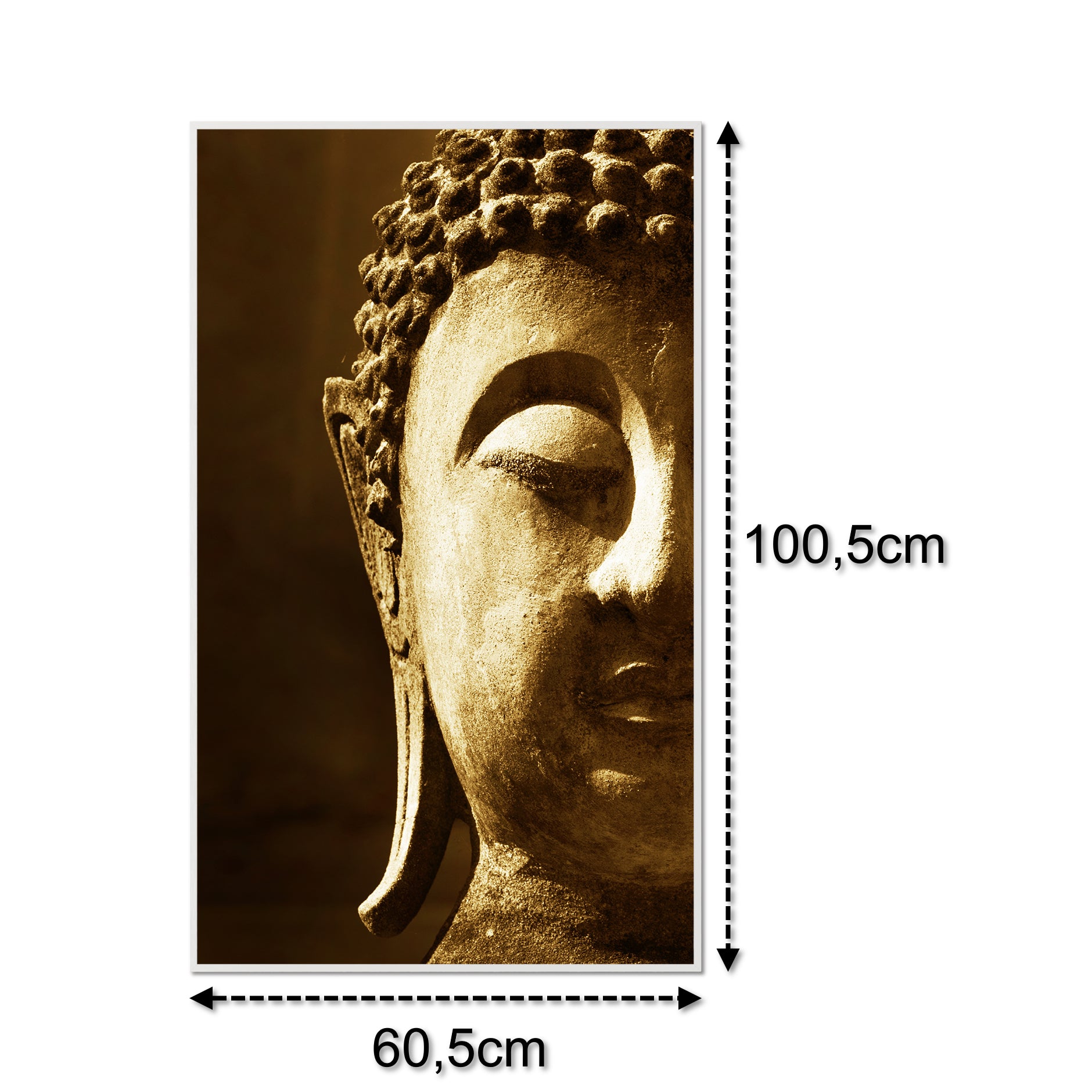 Bild Infrarotheizung 350-1200W Motiv 025H Buddha