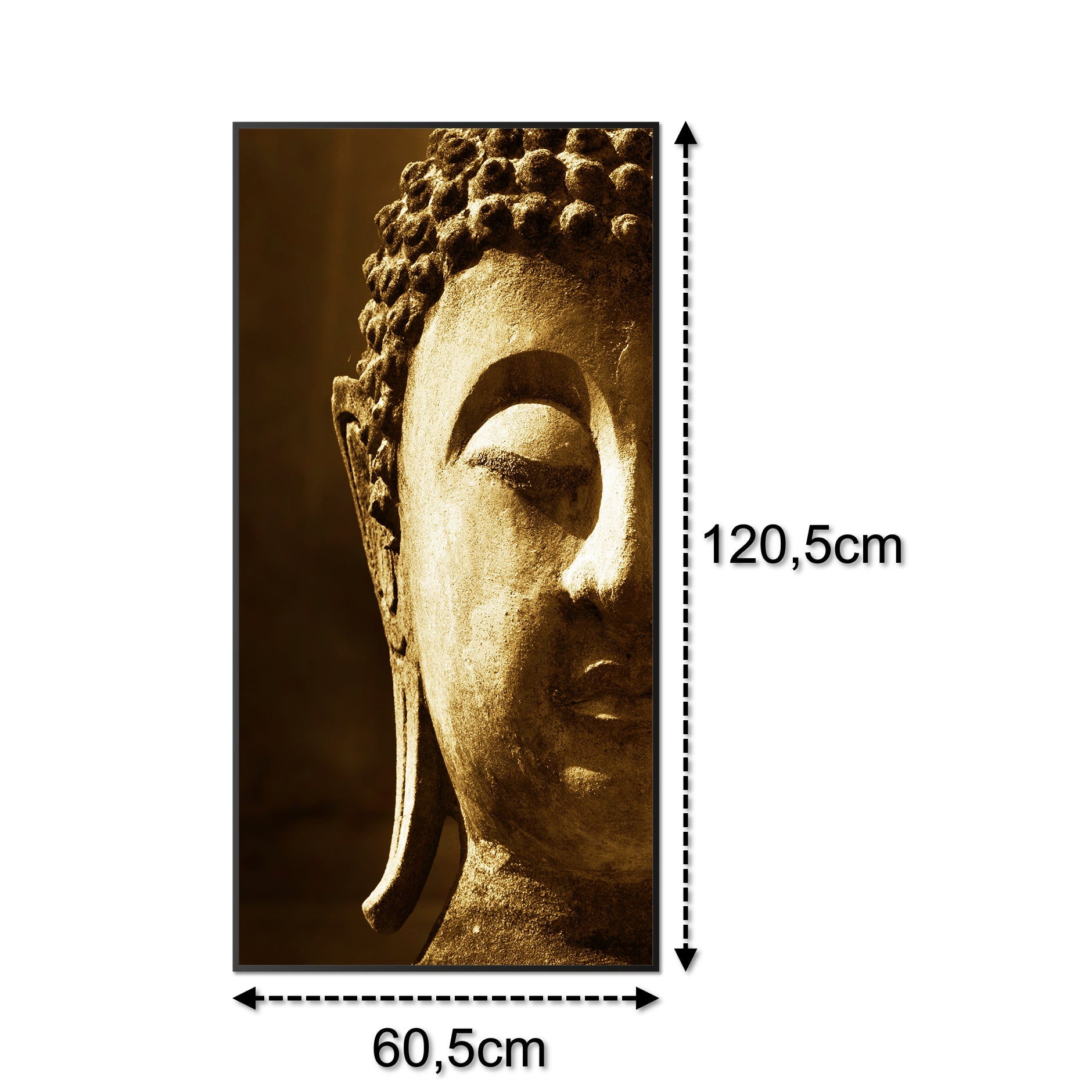 Bild Infrarotheizung 350-1200W Motiv 025H Buddha