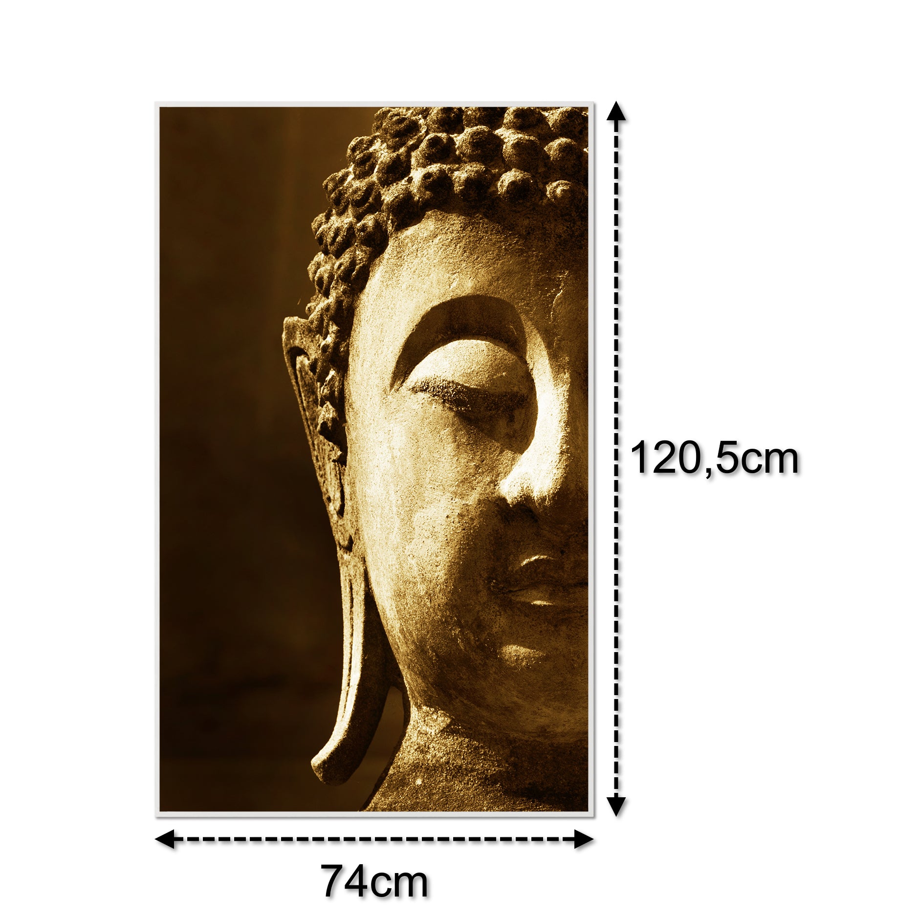 Bild Infrarotheizung 350-1200W Motiv 025H Buddha