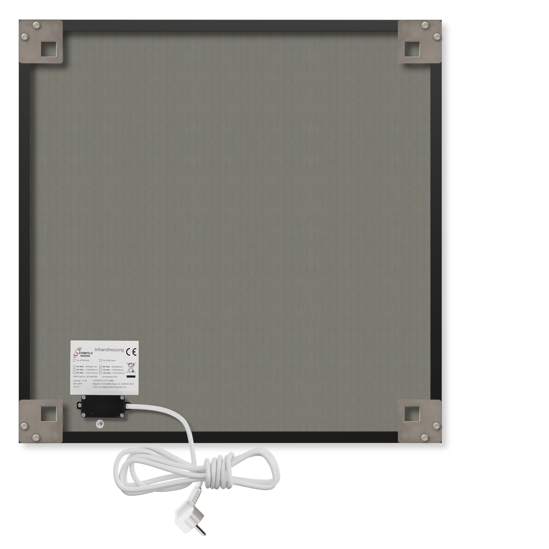 Glas Infrarotheizung 350-1200W Motiv 082 tropischer Sandstrand