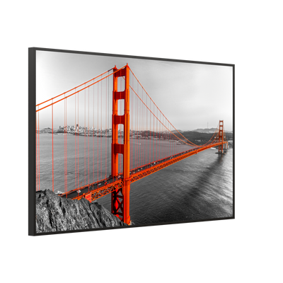 STEINFELD Bild Infrarotheizung 350-1200W Motiv 041 Golden Gate