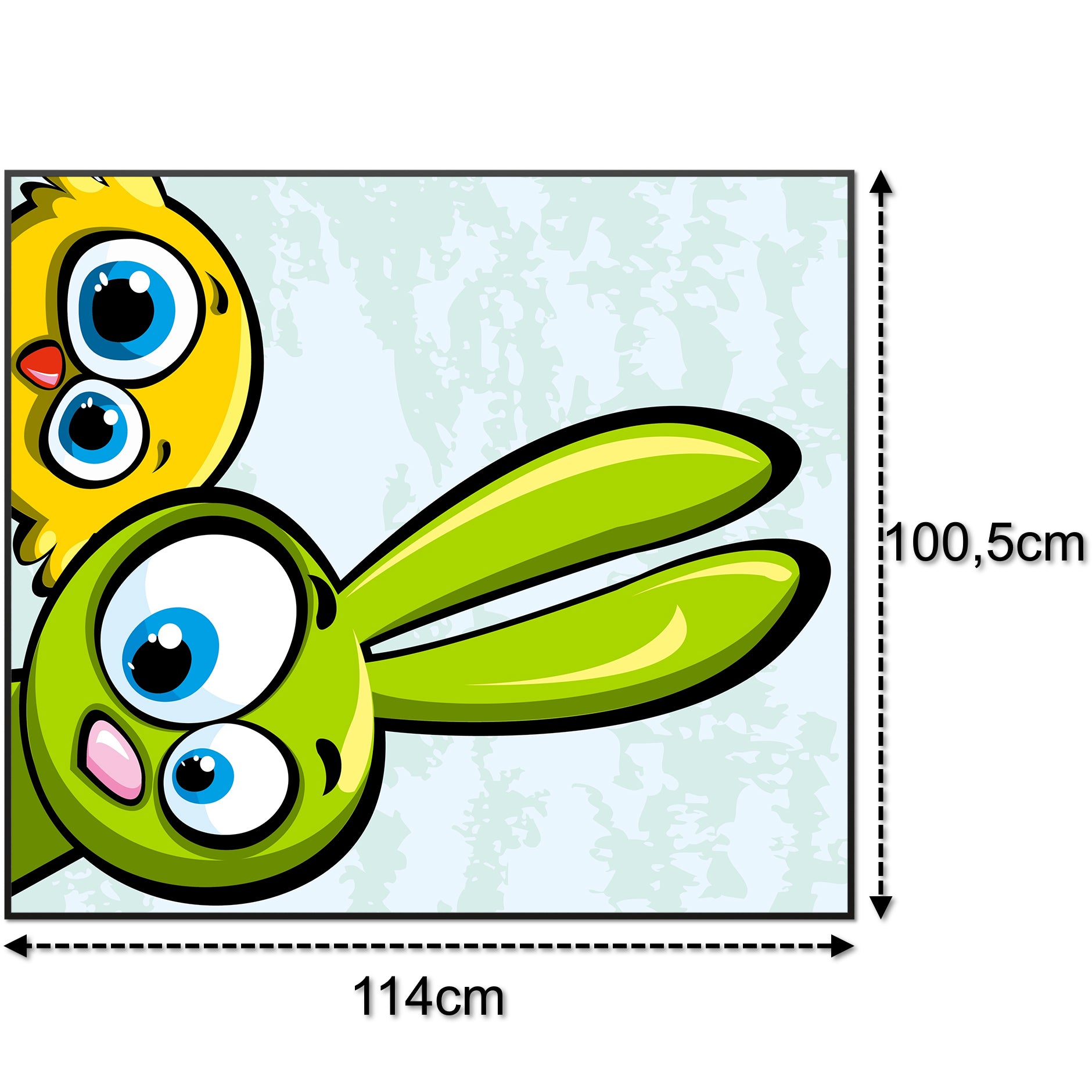 Glas Infrarotheizung 350-1200W Motiv 044 Animation