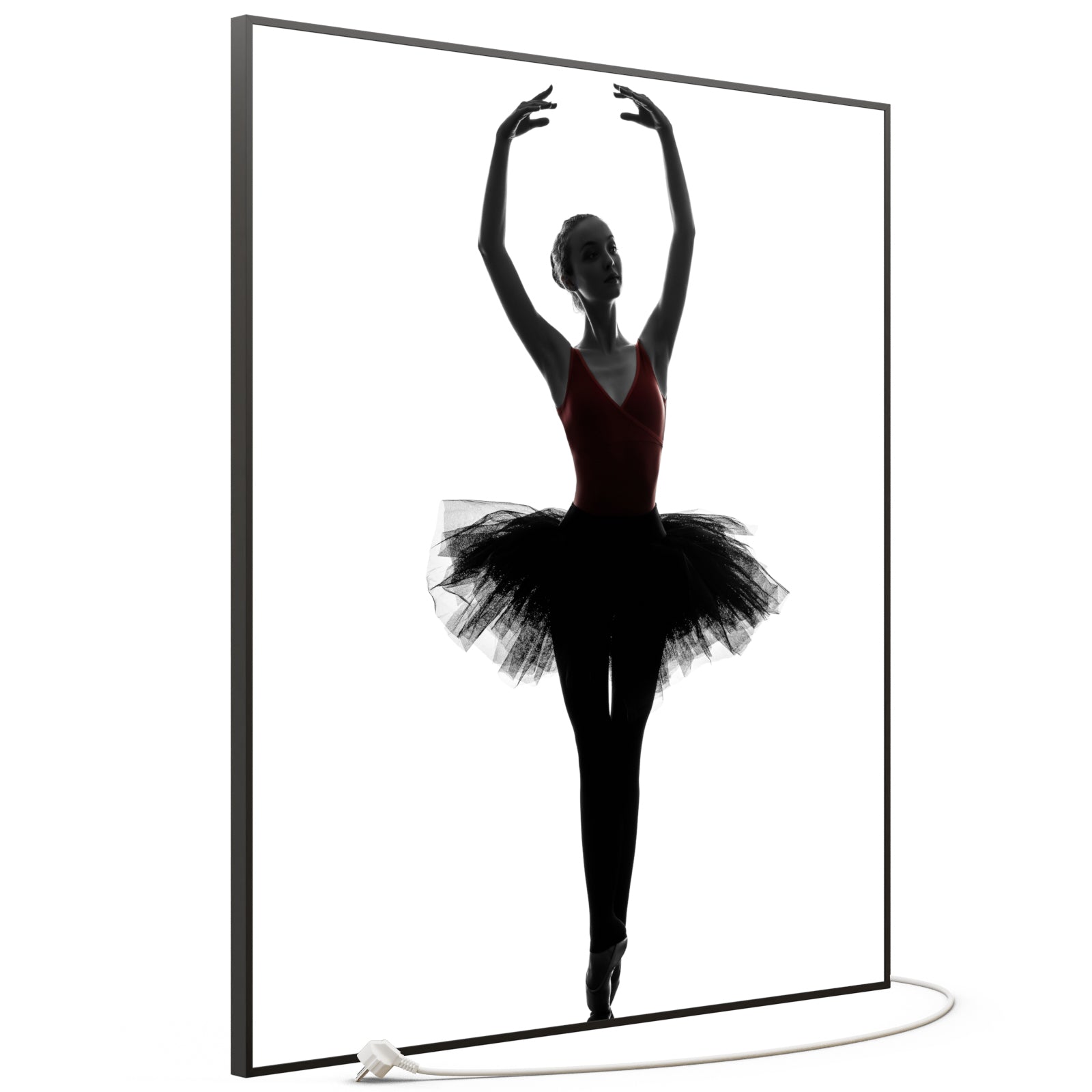 Bild Infrarotheizung 350-1200W Motiv 049H Ballerina