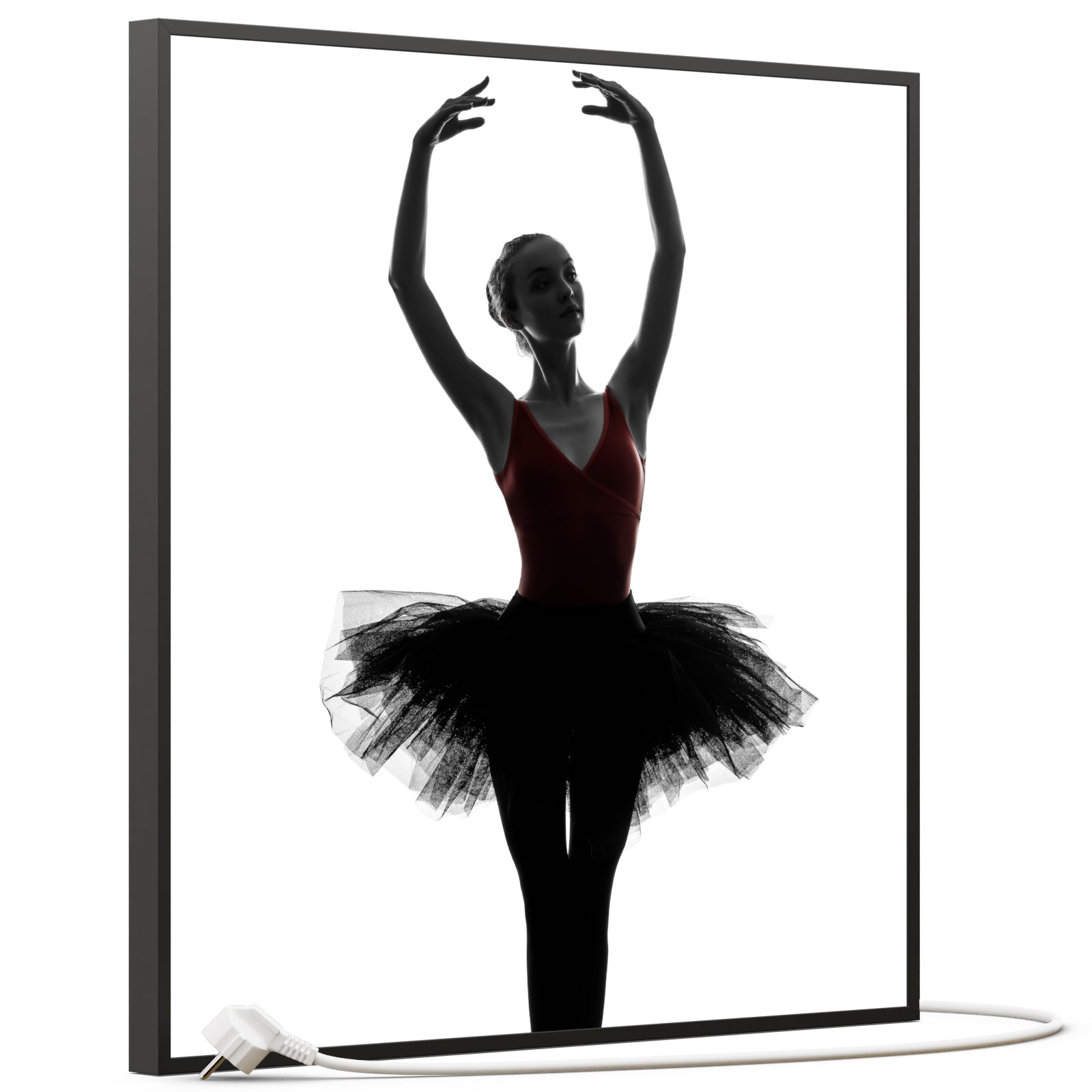 Bild Infrarotheizung 350-1200W Motiv 049H Ballerina