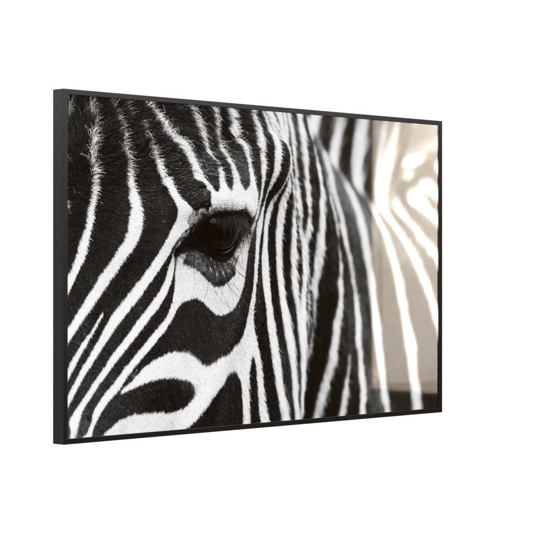 Glas Infrarotheizung 350-1200W Motiv 050 Zebra