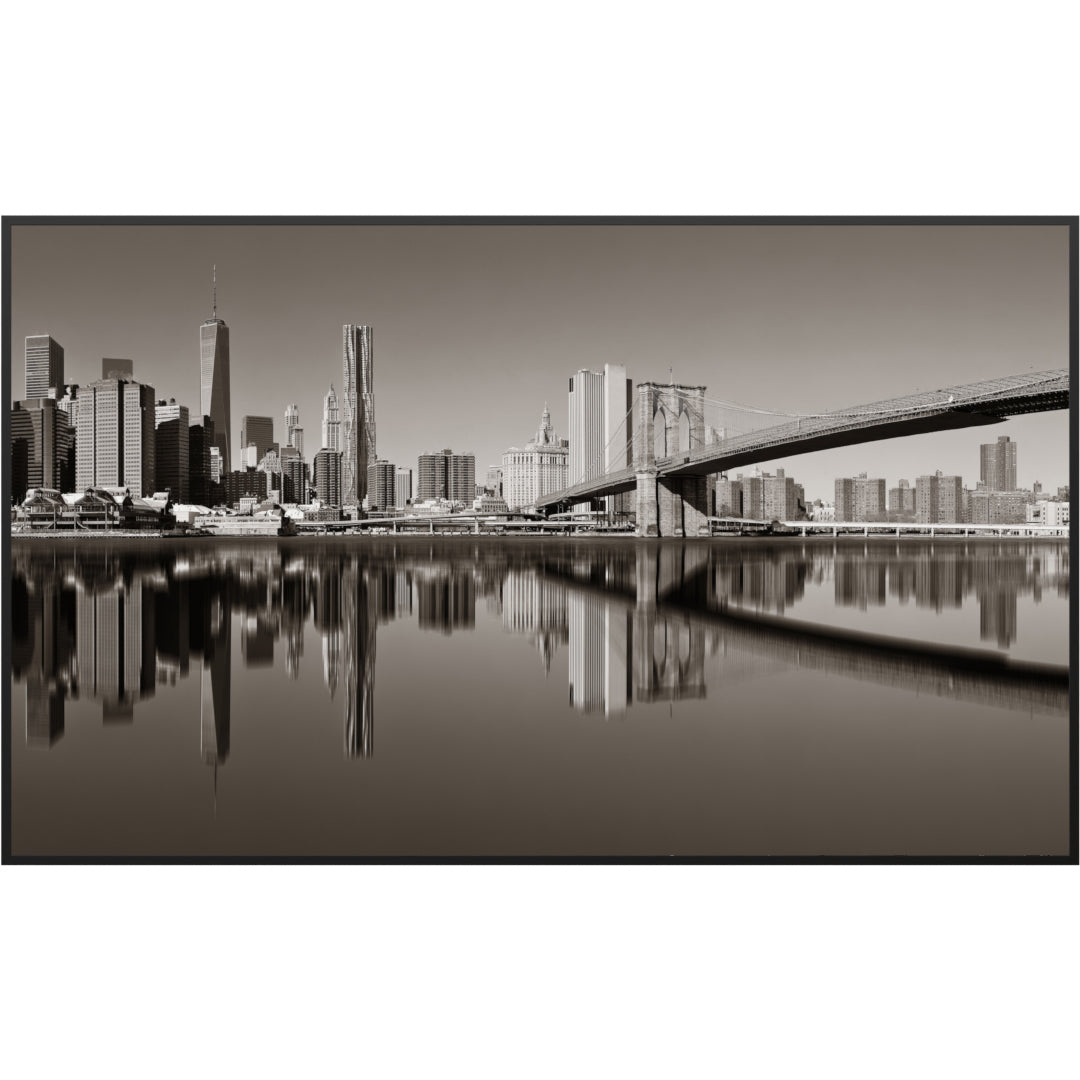 Glas Infrarotheizung 350-1200W Motiv 052 Brooklyn Bridge