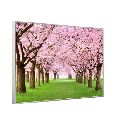 STEINFELD Bild Infrarotheizung 350-1200W Motiv 058 Kirschbäume Allee