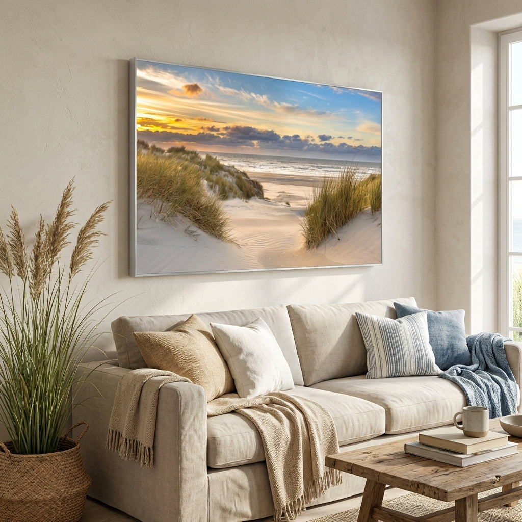 900 Watt 73 Sanddünen Bild Infrarotheizung