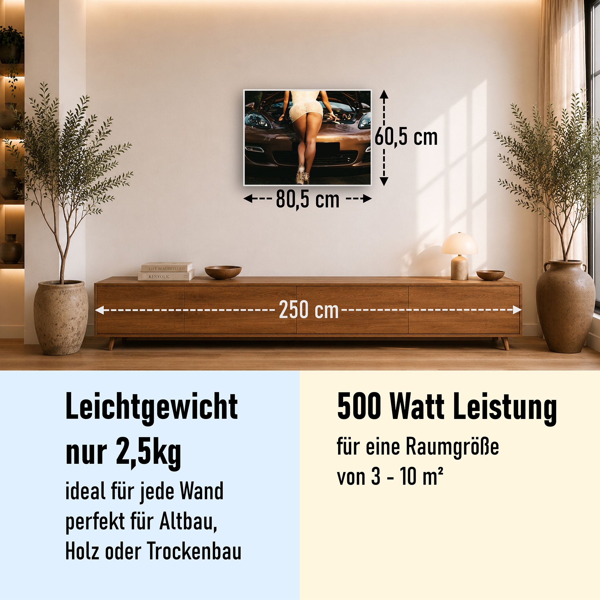 Bild Infrarotheizung 350-1200W Motiv 064 Car Service