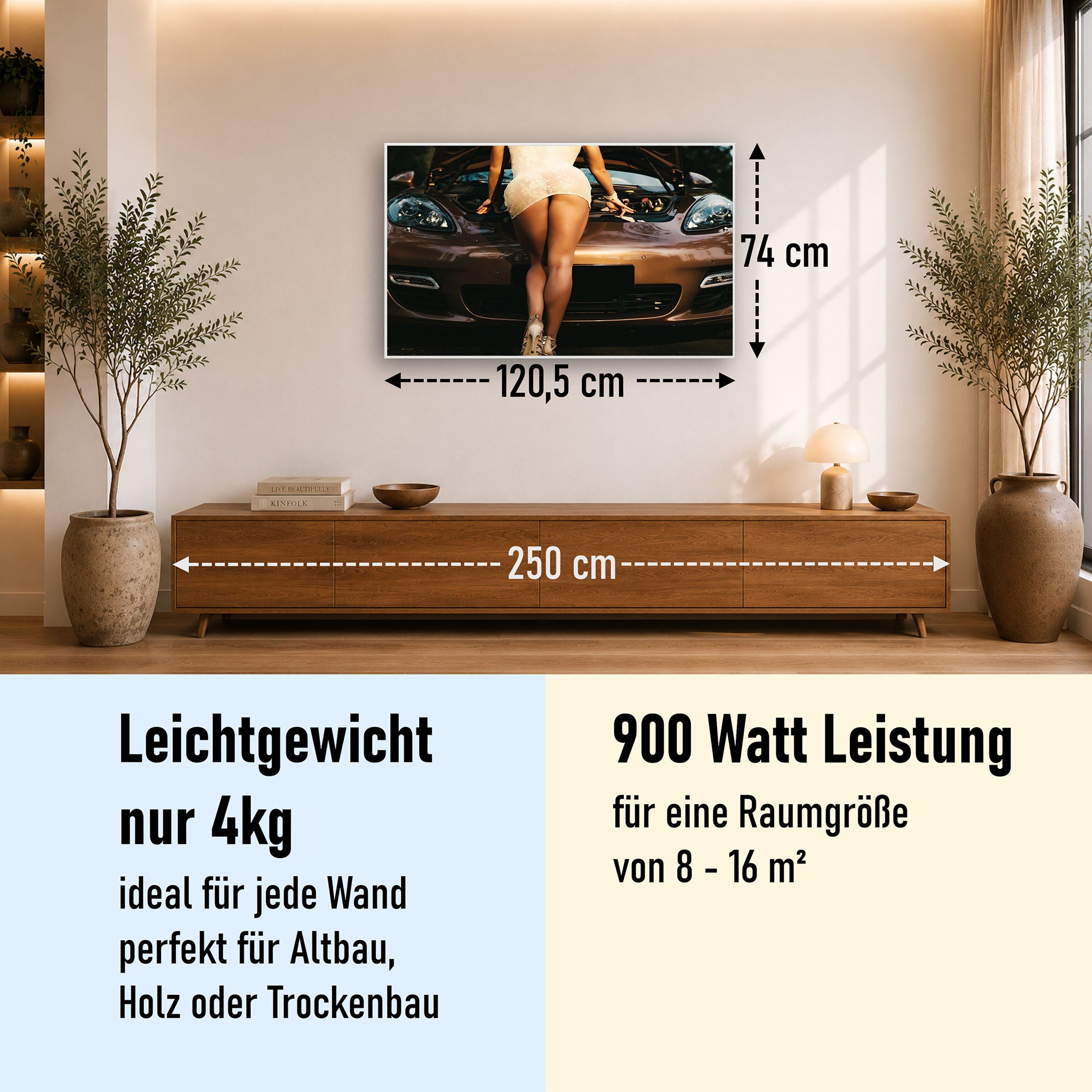 Bild Infrarotheizung 350-1200W Motiv 064 Car Service