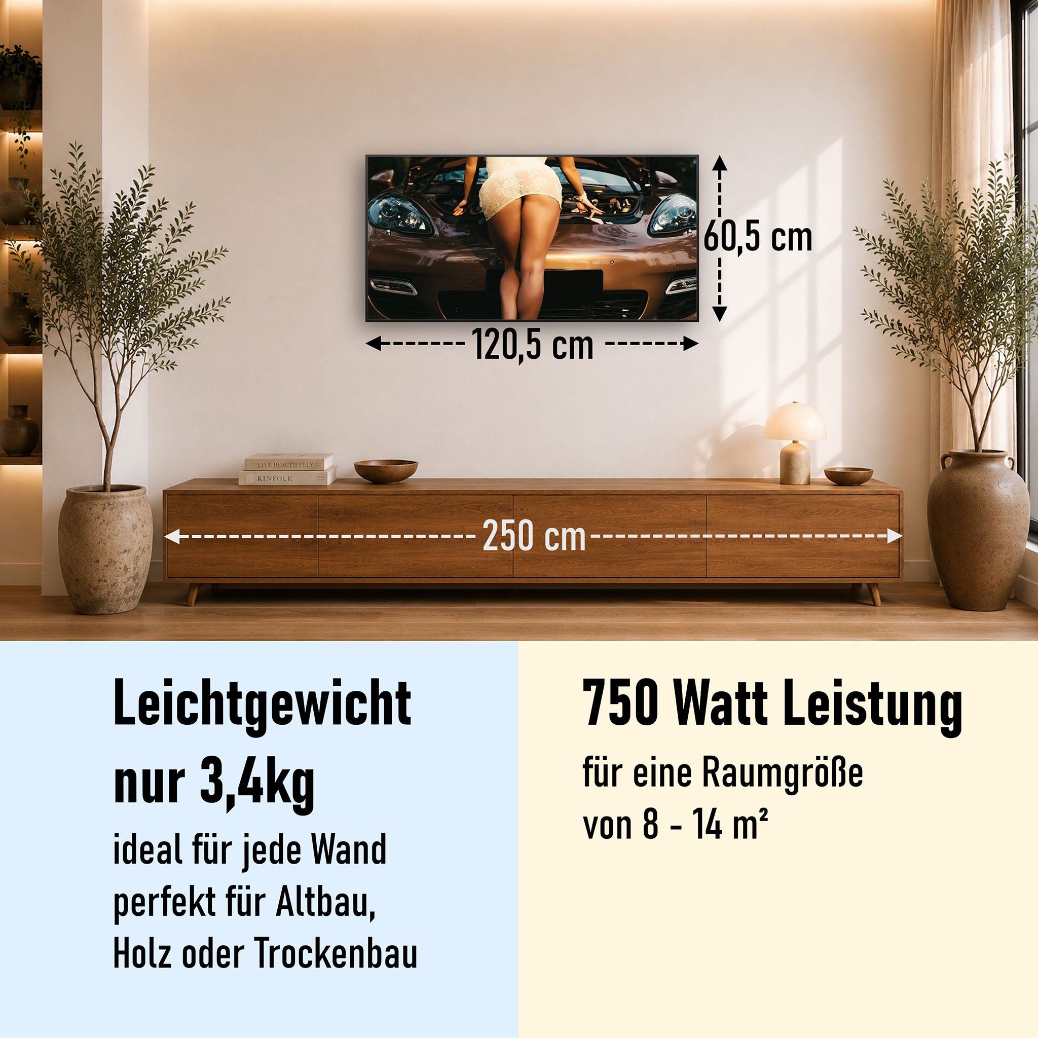 Bild Infrarotheizung 350-1200W Motiv 064 Car Service