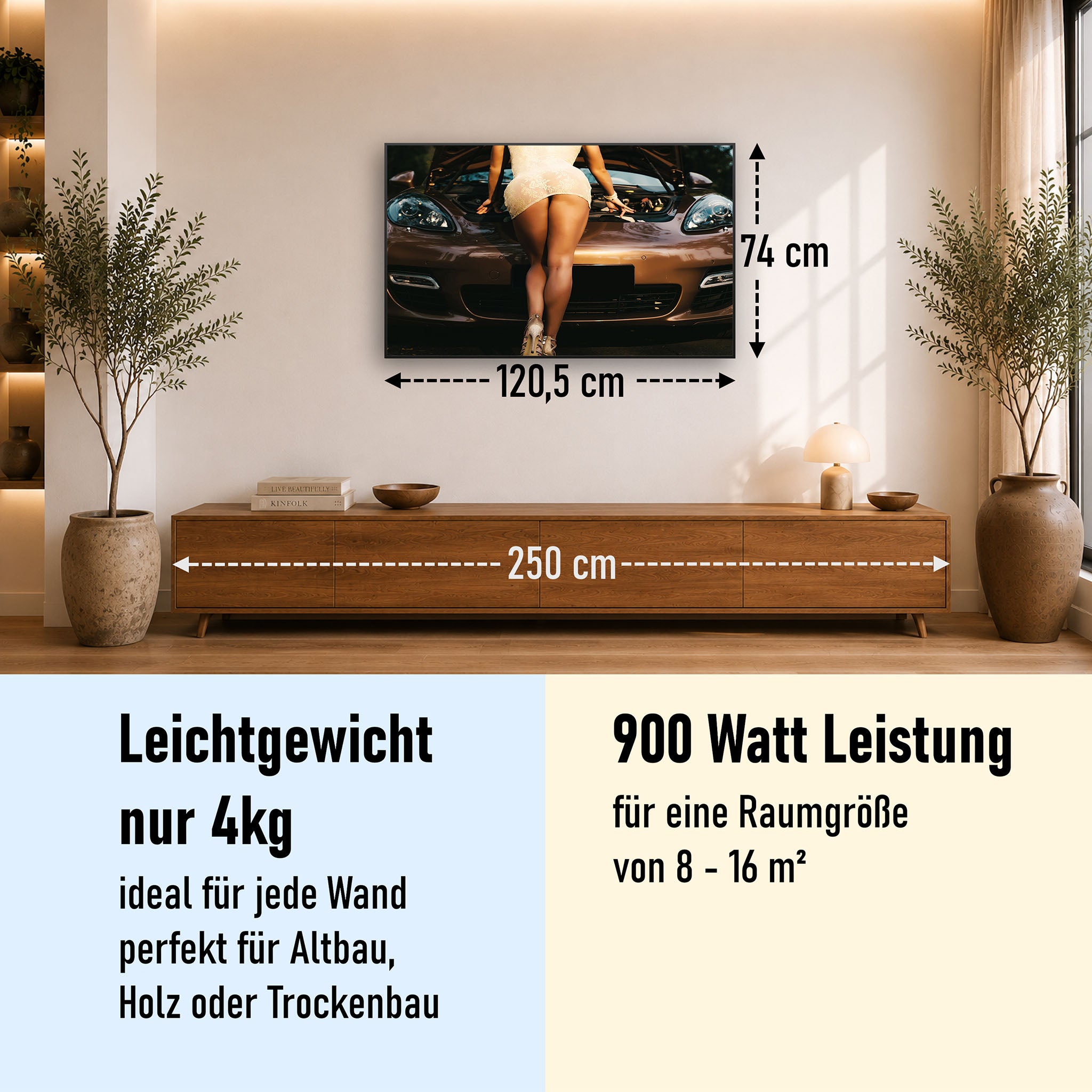 Bild Infrarotheizung 350-1200W Motiv 064 Car Service