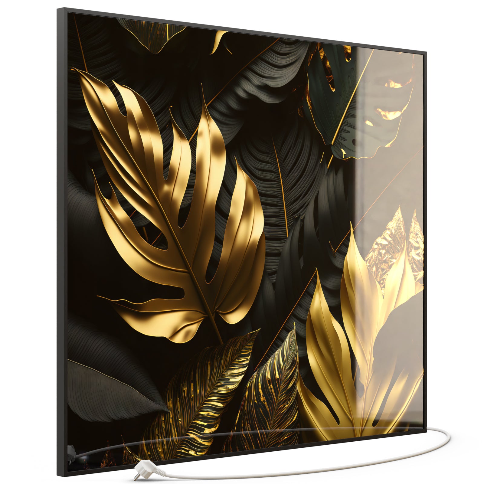 Glas Infrarotheizung 350-1200W Motiv 070 Goldenen Blättern