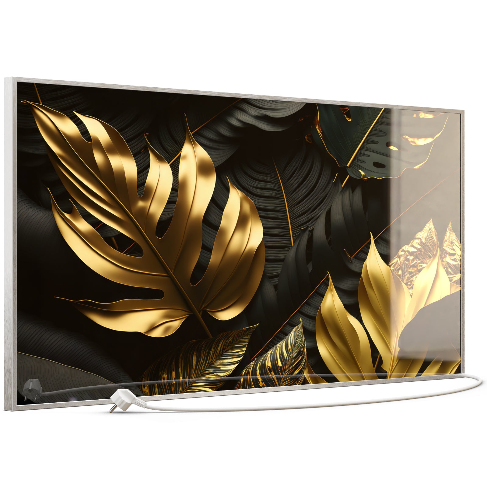 Glas Infrarotheizung 350-1200W Motiv 070 Goldenen Blättern