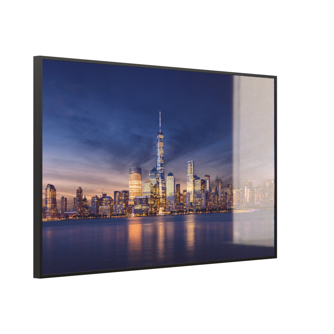 Glas Infrarotheizung 350-1200W Motiv 011 New York Tower One
