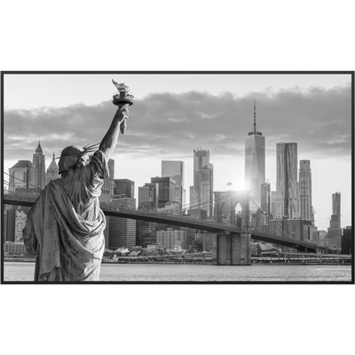STEINFELD Deko Glas Wandbild Motiv 014 New York Freiheitsstatue