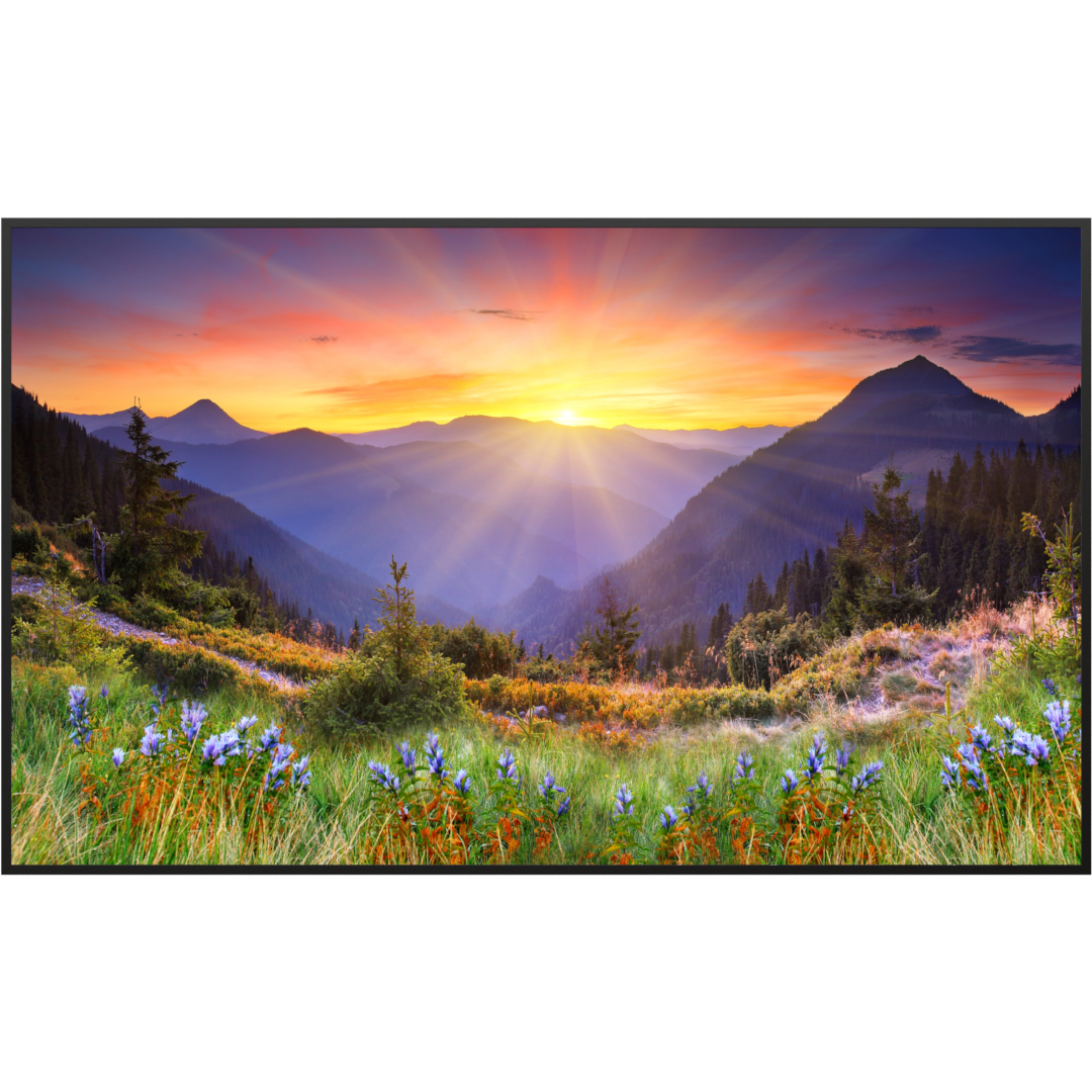 STEINFELD Glas Infrarotheizung 350-1200W Motiv 034 Sonnenuntergang