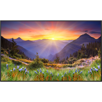 STEINFELD Deko Glas Wandbild Motiv 034 Sonnenuntergang