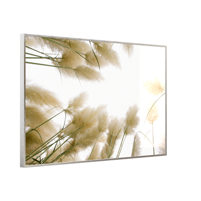 STEINFELD Glas Infrarotheizung 350-1200W Motiv 043 Röhricht