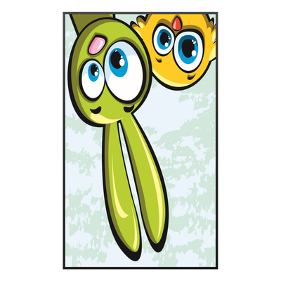 STEINFELD Deko Glas Wandbild Motiv 044H Animation