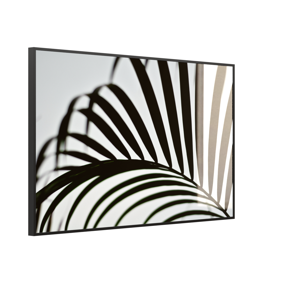 Glas Infrarotheizung 350-1200W Motiv 046 Palmblatt