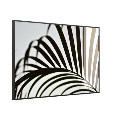 STEINFELD Glas Infrarotheizung 350-1200W Motiv 046 Palmblatt