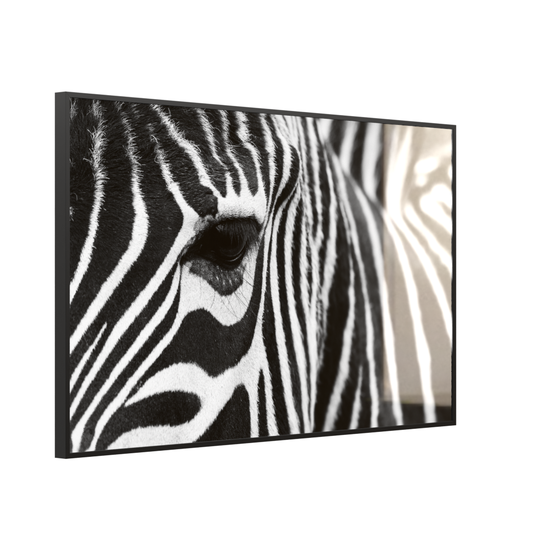 Glas Infrarotheizung 350-1200W Motiv 050 Zebra