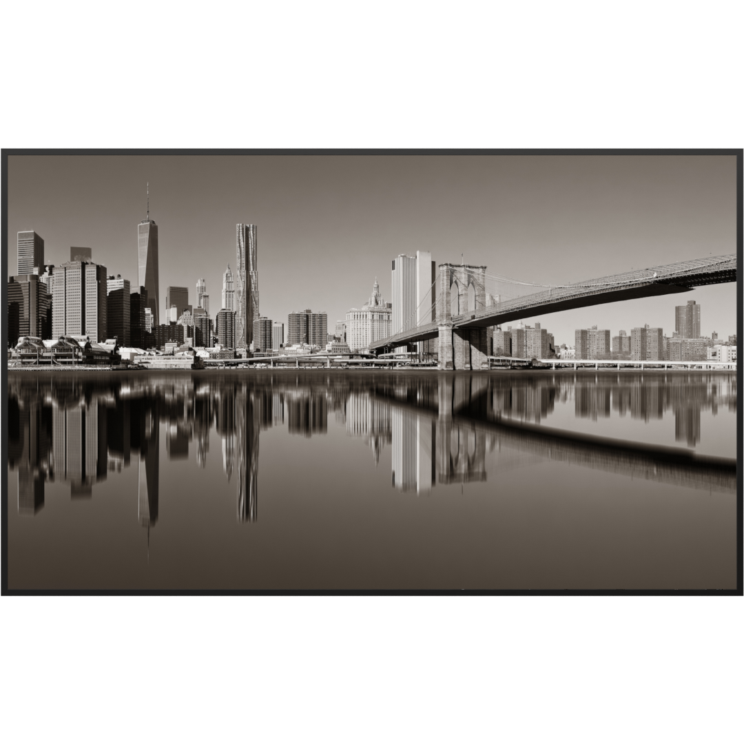 Glas Infrarotheizung 350-1200W Motiv 052 Brooklyn Bridge