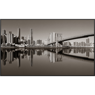 STEINFELD Glas Infrarotheizung 350-1200W Motiv 052 Brooklyn Bridge