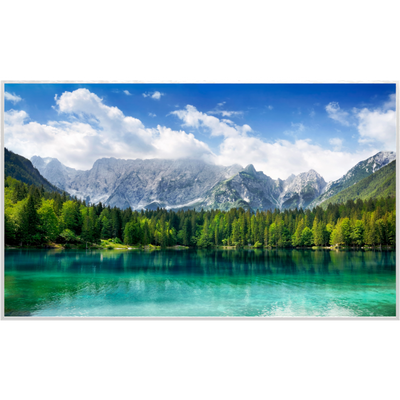 STEINFELD Bild Infrarotheizung 350-1200W Motiv 057 türkisfarbener See