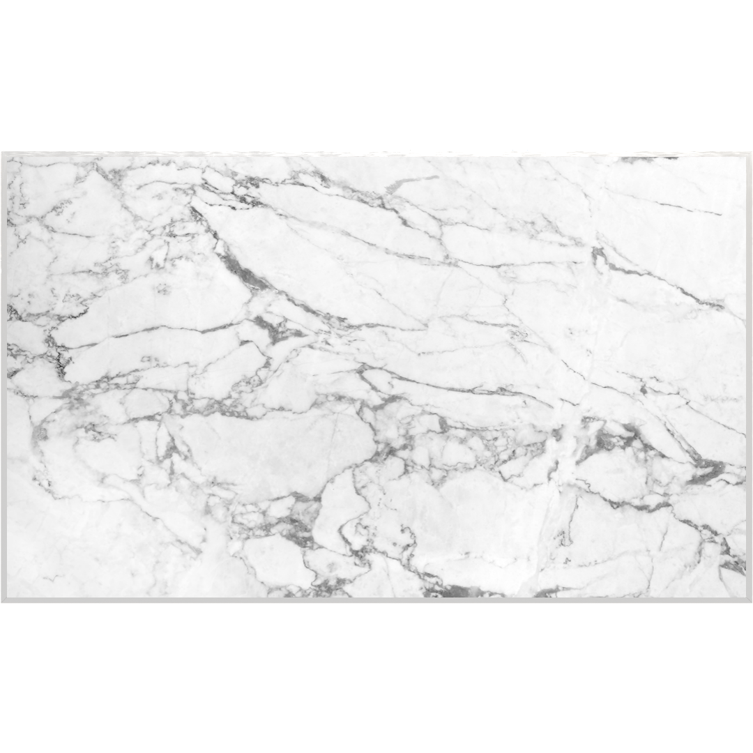 STEINFELD Bild Infrarotheizung 350-1200W Motiv 068 Marmor Weiß