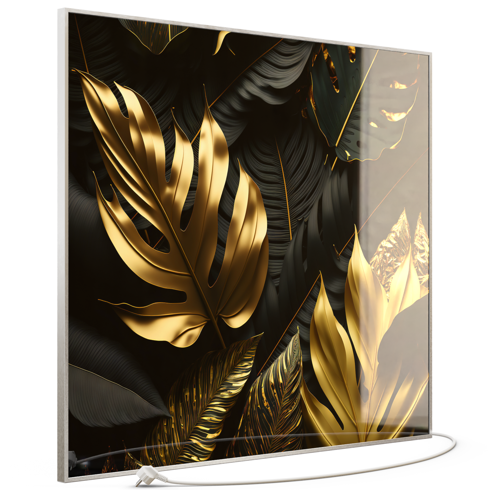 Glas Infrarotheizung 350-1200W Motiv 070 Goldenen Blättern