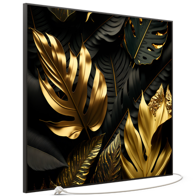 STEINFELD Bild Infrarotheizung 350-1200W Motiv 070 Goldenen Blätter