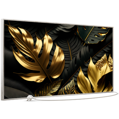 STEINFELD Bild Infrarotheizung 350-1200W Motiv 070 Goldenen Blätter
