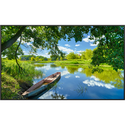 STEINFELD Bild Infrarotheizung 350-1200W Motiv 080 Boot am See